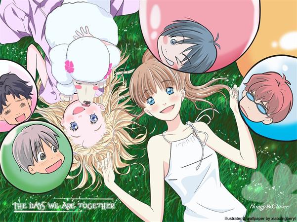 《蜂蜜与四叶草》羽海野千花创作 PDF漫画【1-10卷完结】电子版漫画-DXM66卡通站